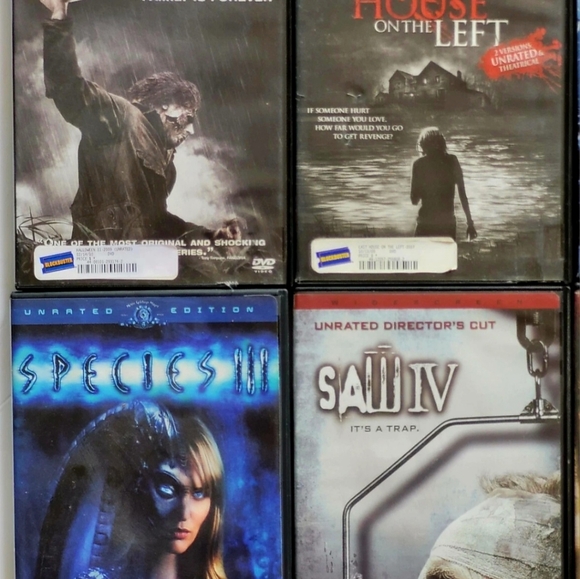 (Lot Of 9) BLOCKBUSTER VIDEO Assorted Horror/Slasher DVD Movies HALLOWEEN II & M - Picture 14 of 15